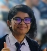 Happy student
